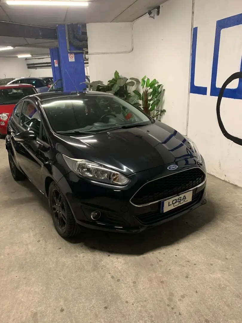 Ford Fiesta Fiesta 1.4 3 porte Bz.- GPL Black & White Edition Nero - 2