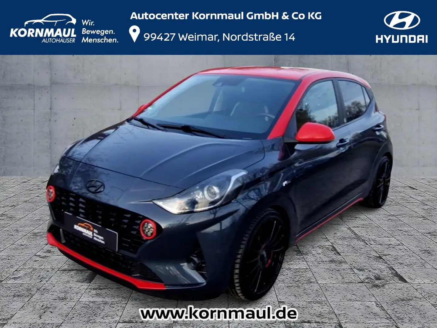 Hyundai i10 1.0 Edition 30 (67 PS) N-Design/Dach foliert Grau - 1