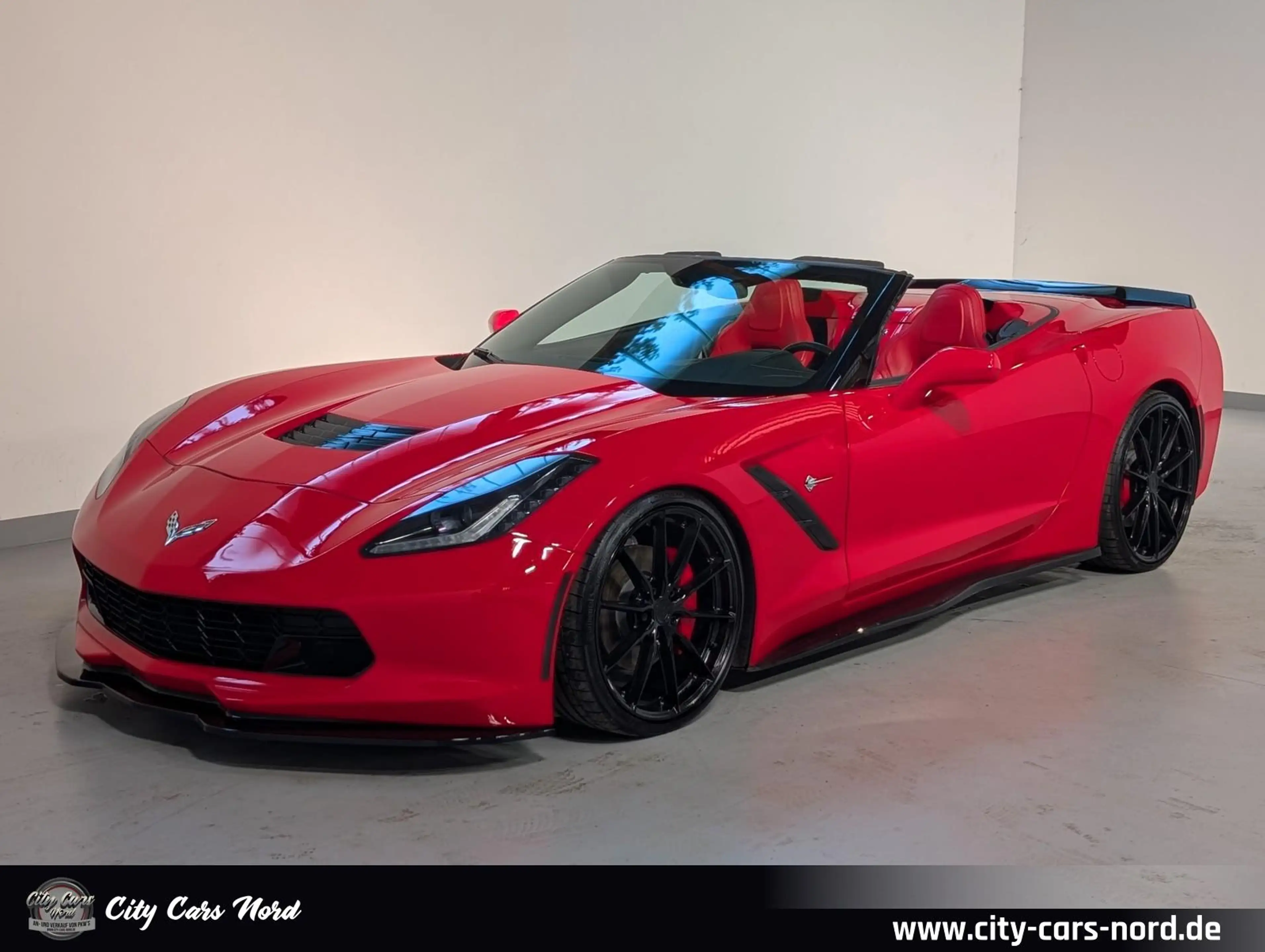Chevrolet Corvette C7 Cabrio 6.2 V8 Stingray SCHERENTÜR+KAMERA — photo 9