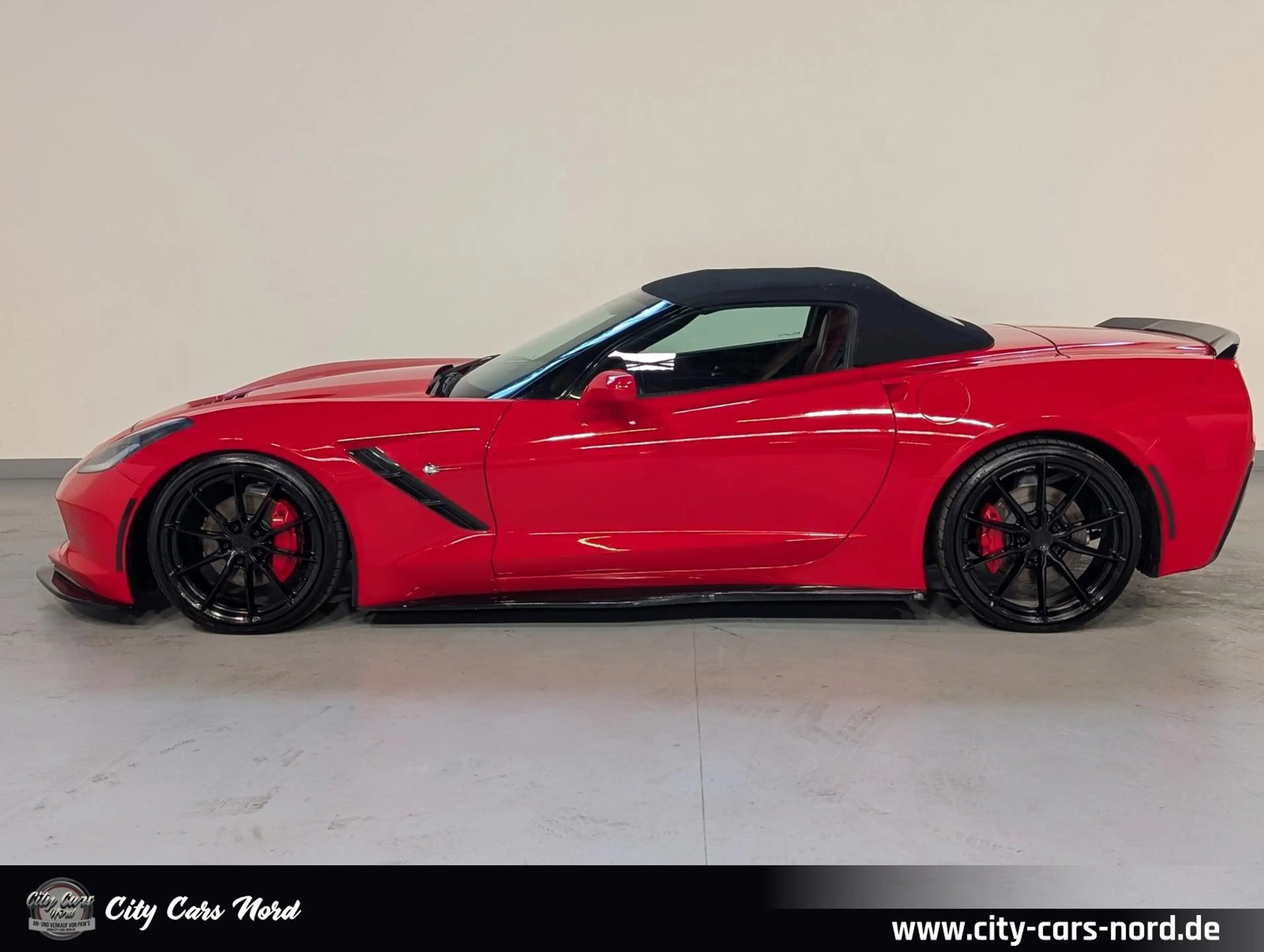 Chevrolet Corvette C7 Cabrio 6.2 V8 Stingray SCHERENTÜR+KAMERA — photo 2