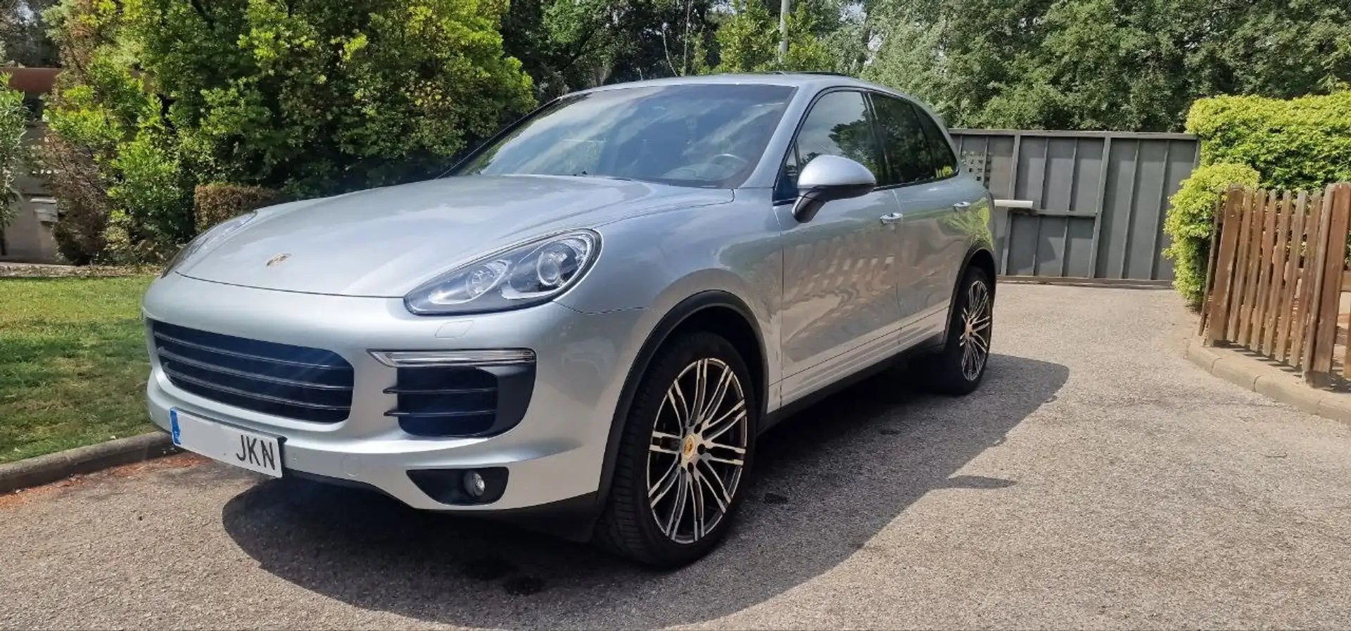 Porsche Cayenne Cayenne Diesel Aut. Plateado - 2
