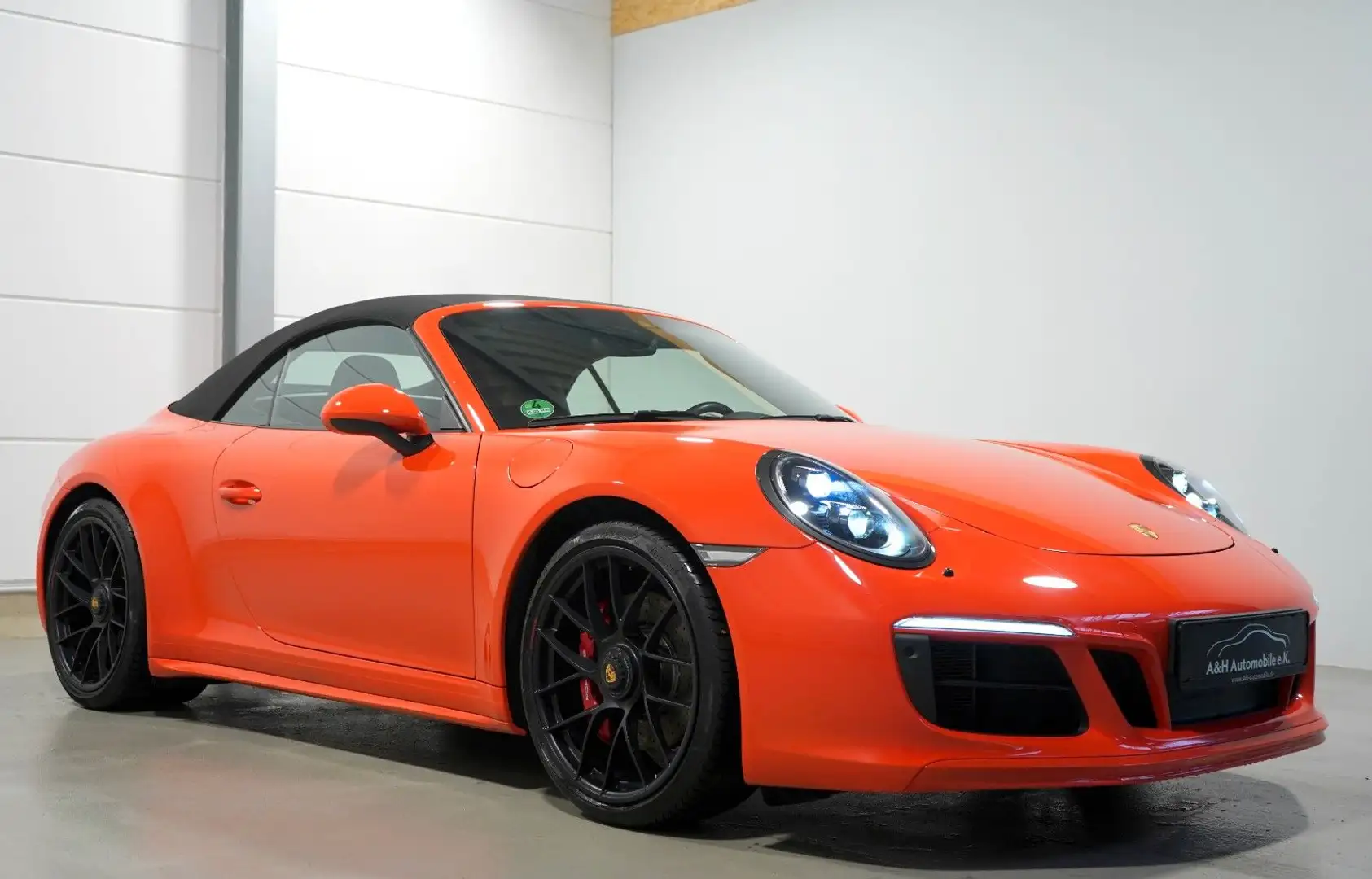 Porsche 991 911 Carrera GTS Cabriolet *KAMERA*PDLS*BOSE* Orange - 1