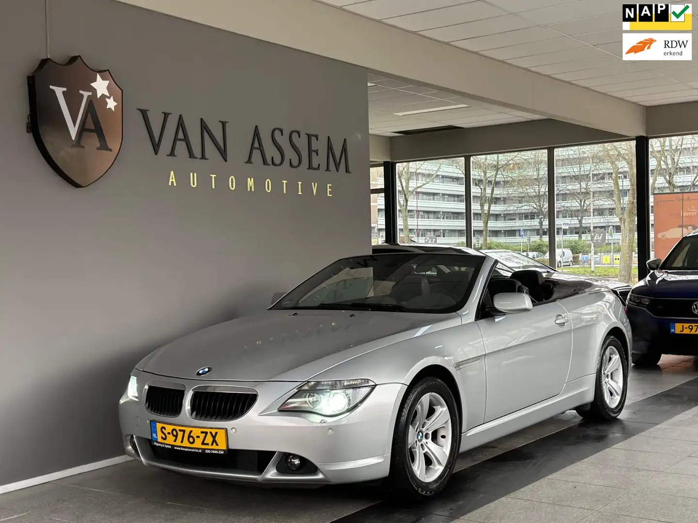 BMW 630 6-serie 630i|Cabrio|Youngtimer|NETTE STAAT! Gris - 1
