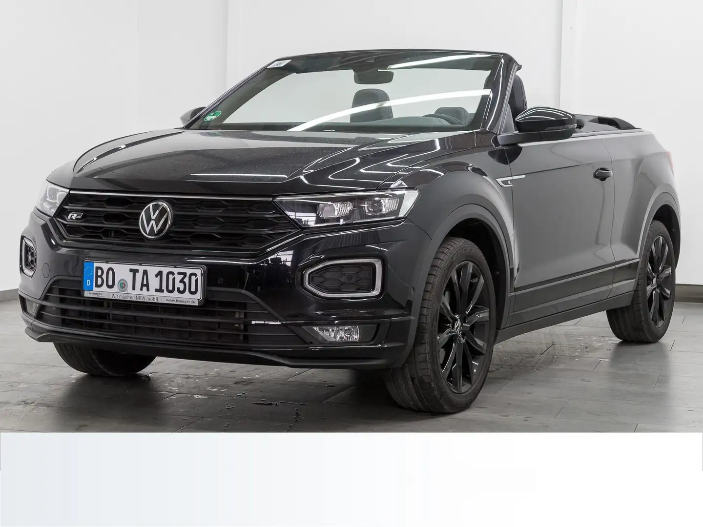 Volkswagen T-Roc Cabrio 1.5 TSI DSG R-LINE BLACK LEDER LM18 Zwart - 2