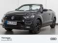 Volkswagen T-Roc Cabrio 1.5 TSI DSG R-LINE BLACK LEDER LM18 Zwart - thumbnail 1