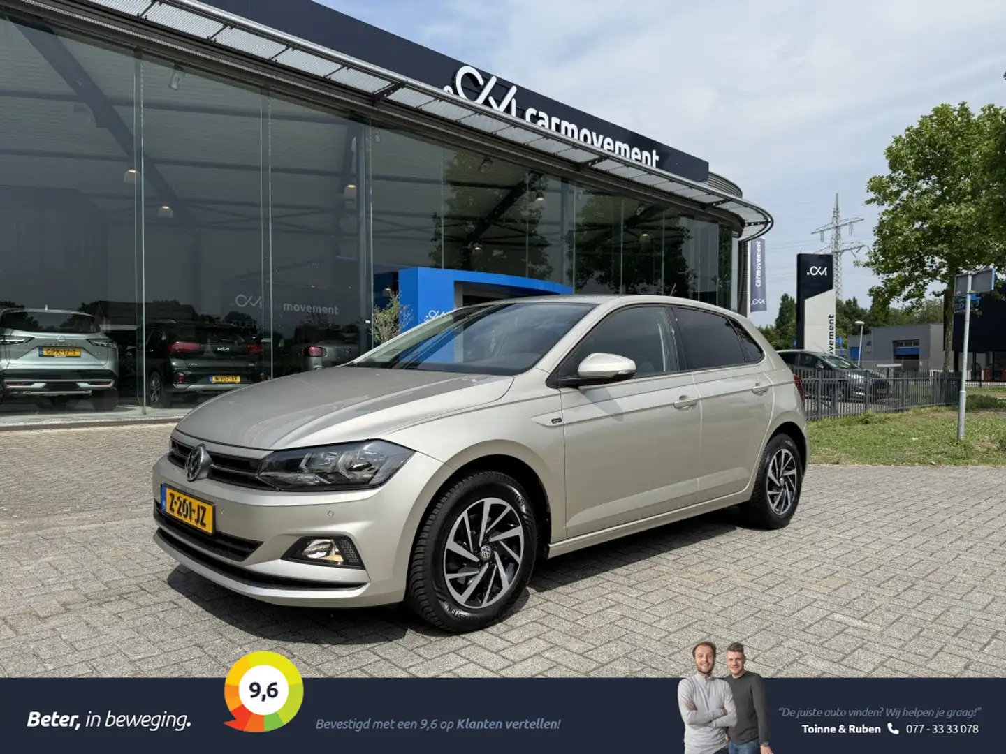 Volkswagen Polo 1.0 TSI 116PK Join | Navi | Cruise | Dodehoek | Ca Grijs - 1