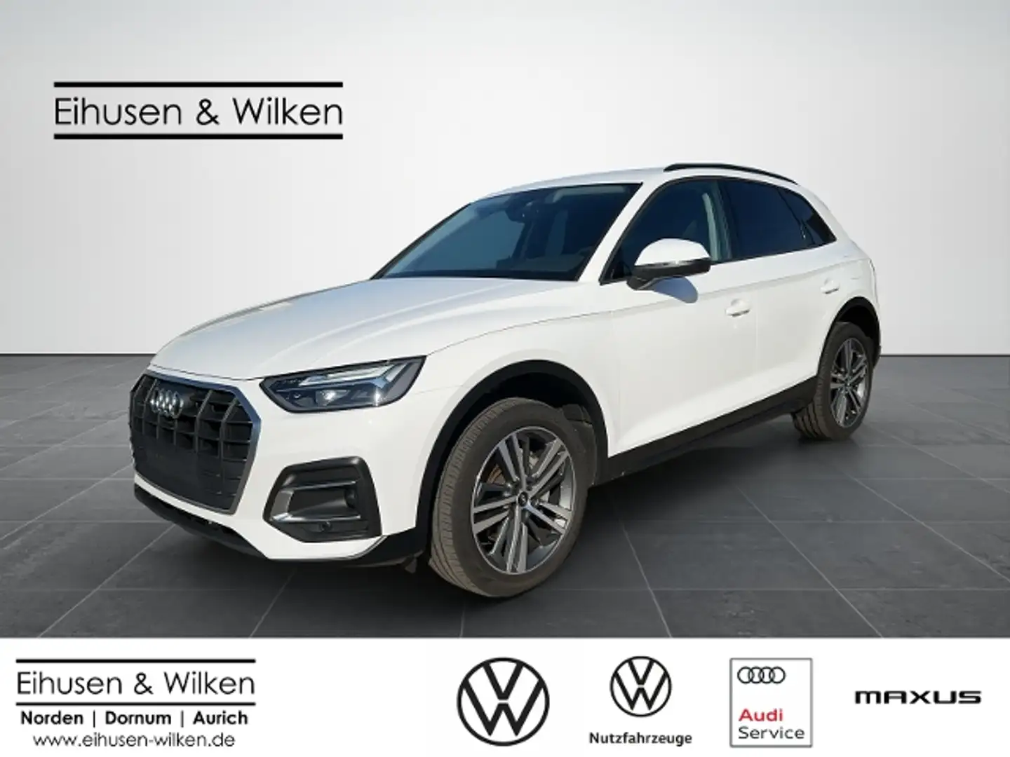 Audi Q5 50+TFSI e+LED+MMI TOUCH+KAMERA+ Blanc - 1