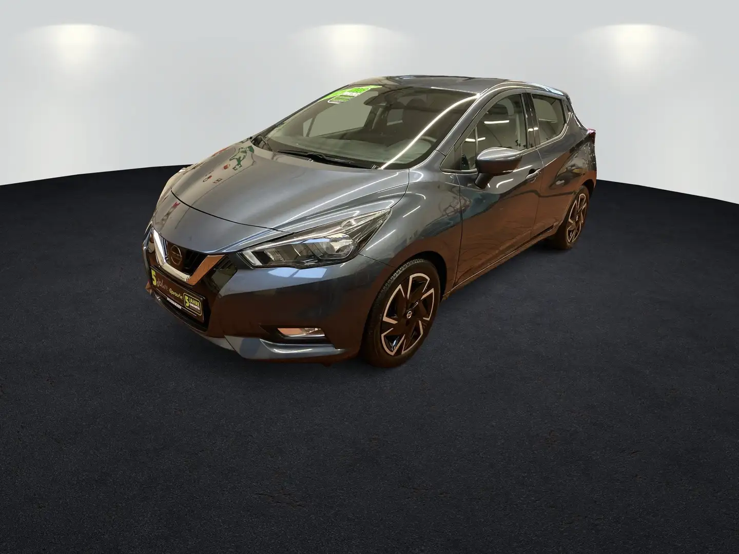 Nissan Micra 1.0 IG-T ) N-Way SHZ+Winterp.+KlimaA+PDC Grau - 2