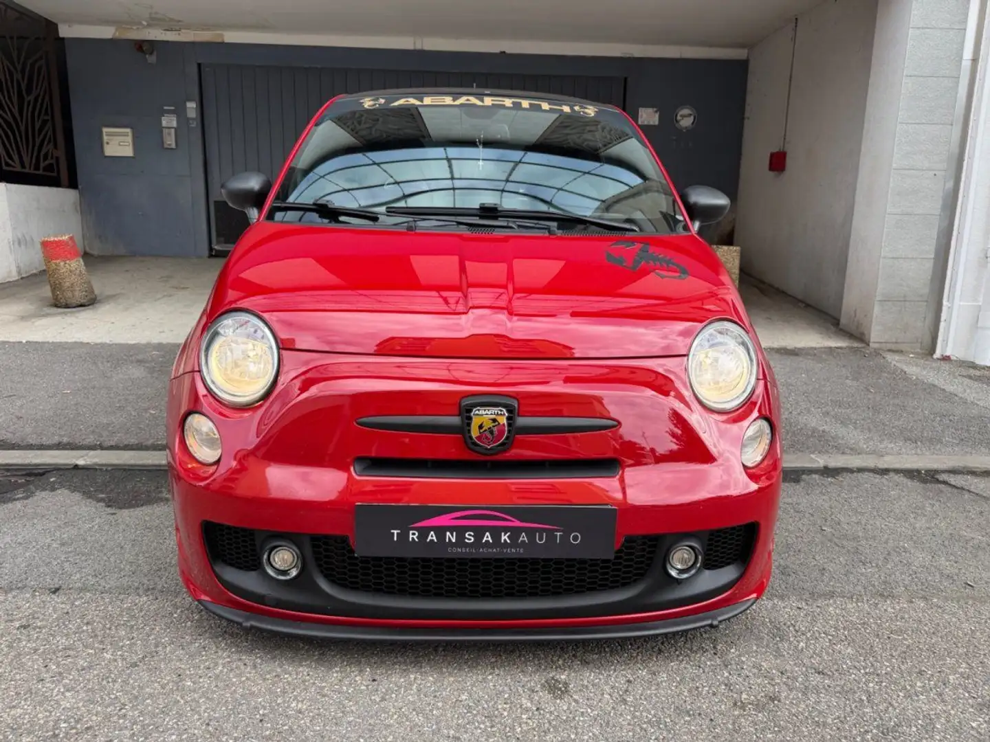 Abarth 500 595 1.4l 16V T-Jet 135 CV Toit Ouvrant Rouge - 2