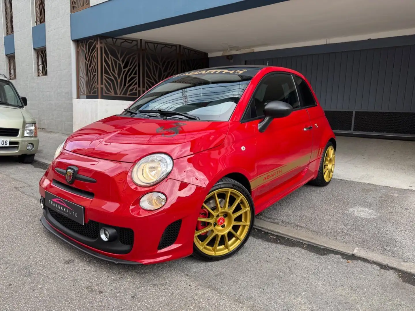 Abarth 500 595 1.4l 16V T-Jet 135 CV Toit Ouvrant Rouge - 1