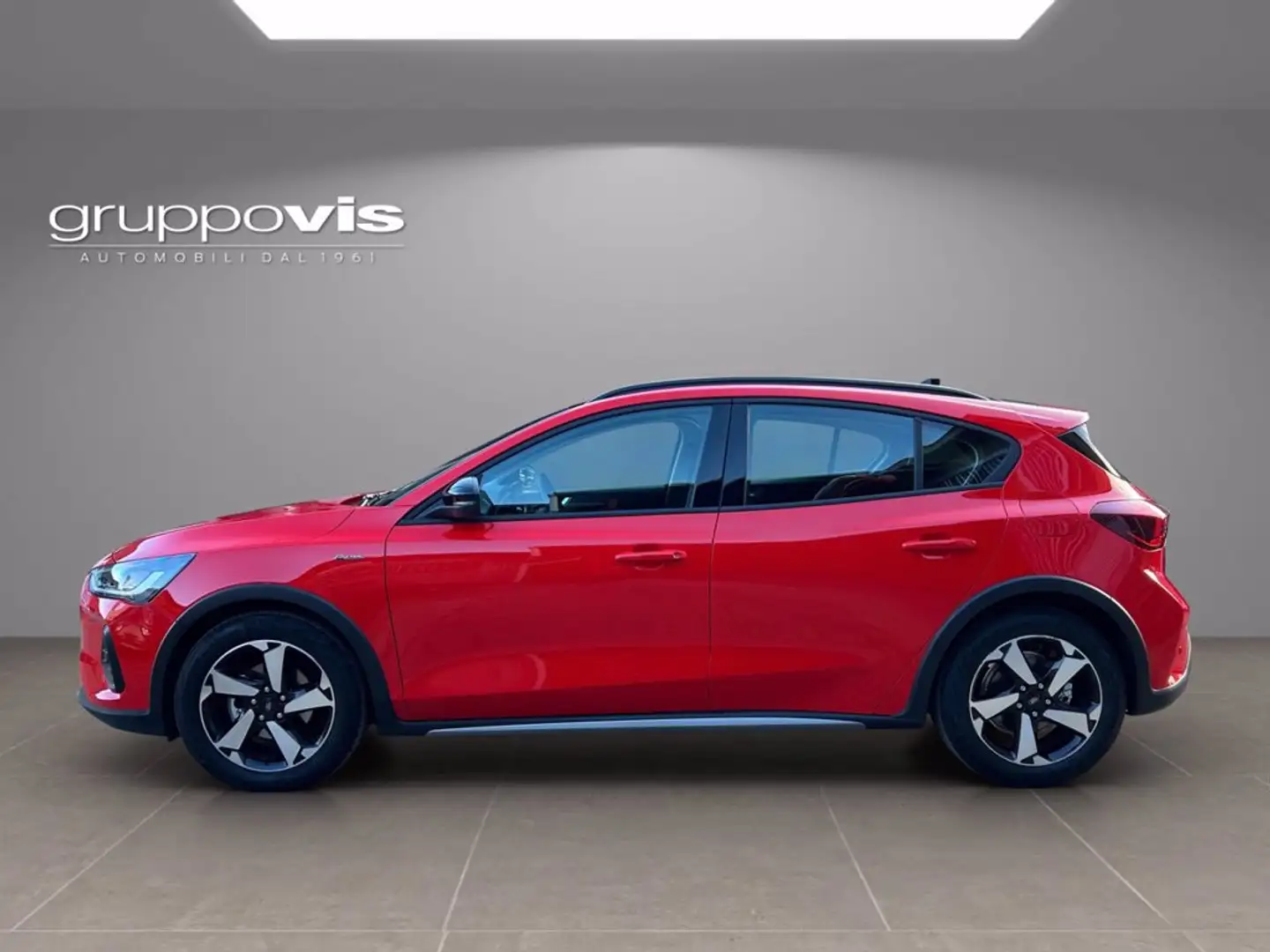 Ford Focus Active m-hybrid 5 porte Červená - 2