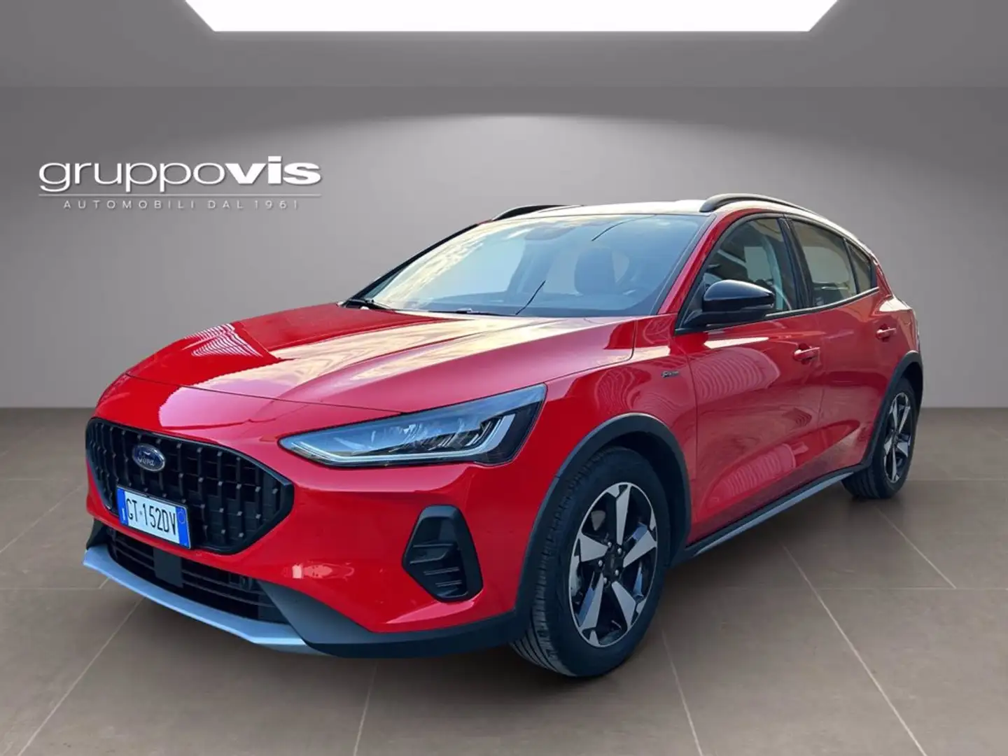 Ford Focus Active m-hybrid 5 porte Červená - 1