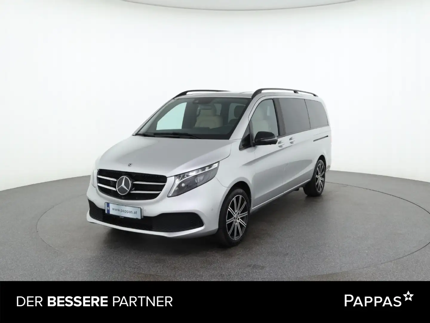 Mercedes-Benz V 250 d 4MATIC AVANTGARDE Lang Distr PTS Navi Silber - 1