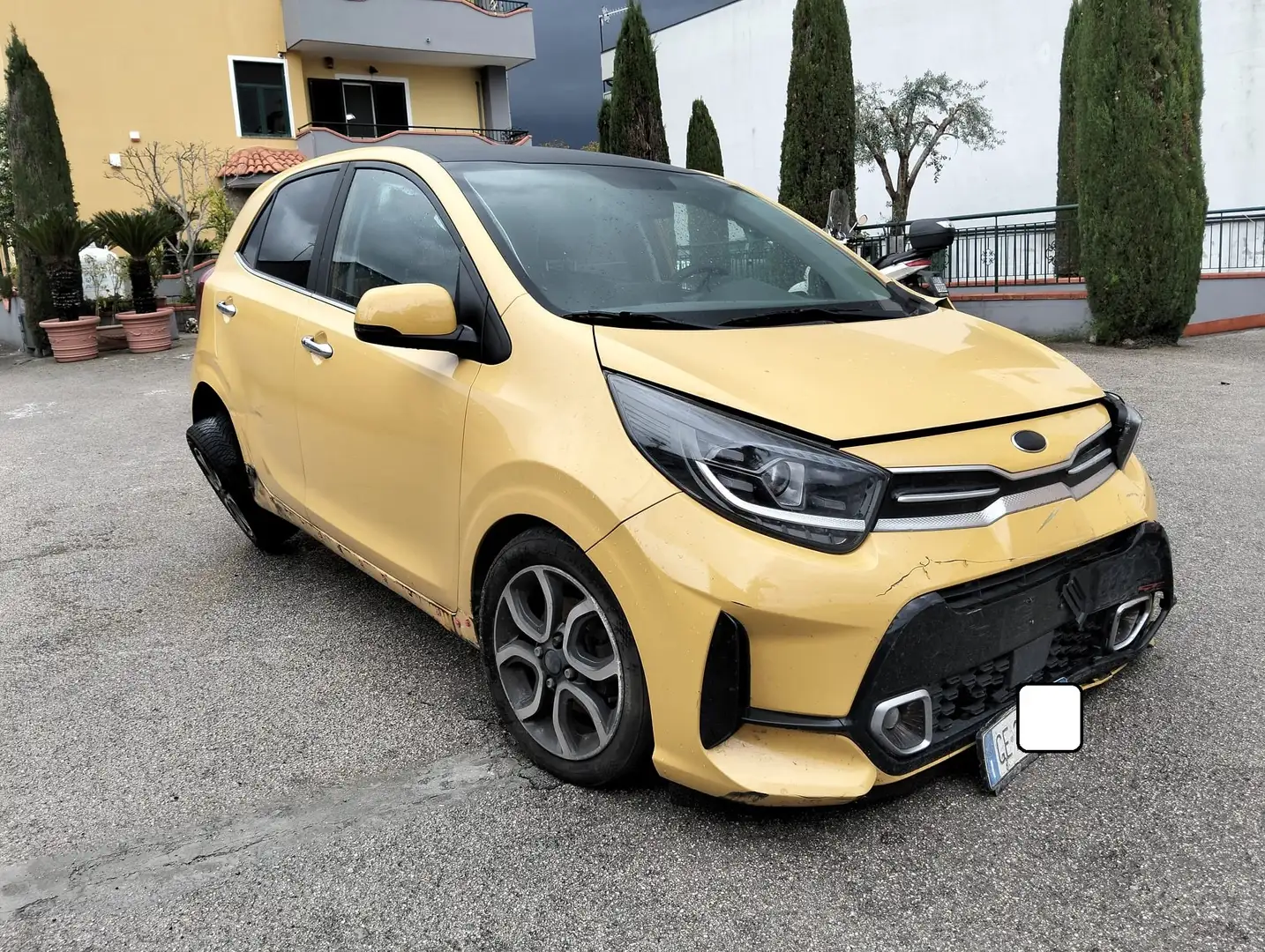 Kia Picanto Picanto 2021 1.0 t-gdi GT Line SINISTRATA Gelb - 1