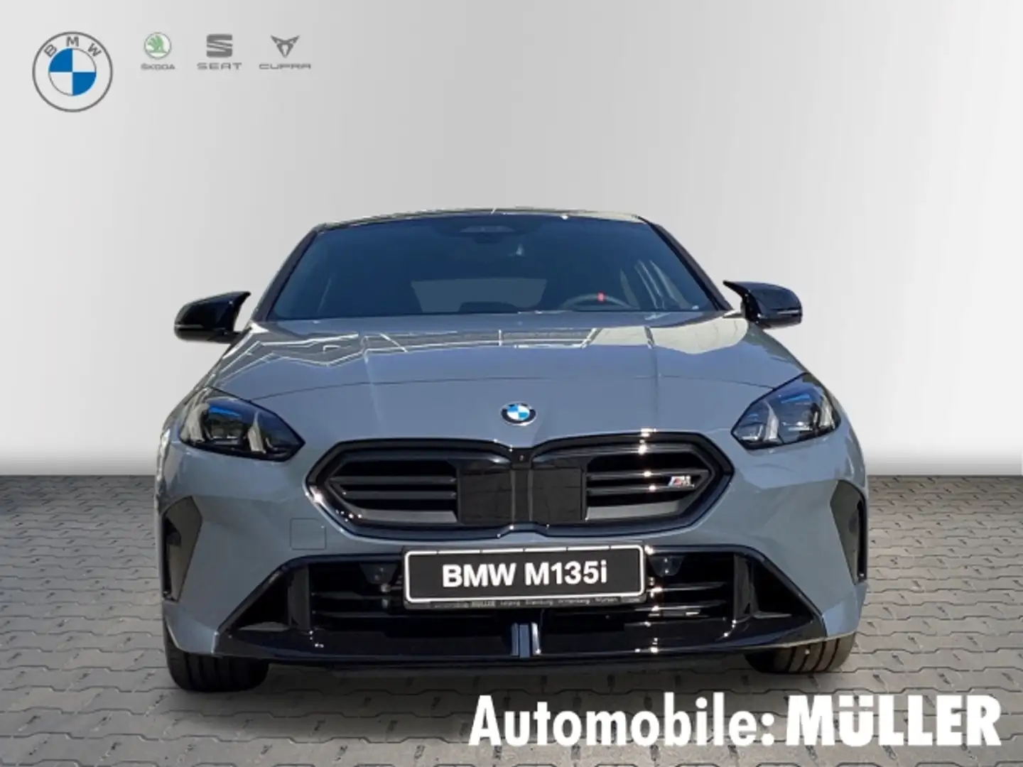 BMW 135 xDrive Klima Navi HuD AHK RFK Harman Kardon Sitzhz Grau - 2
