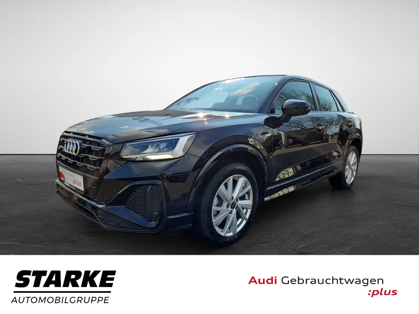 Audi Q2 40 TFSI S tronic quattro S line NaviPlus LED Le... Schwarz - 2