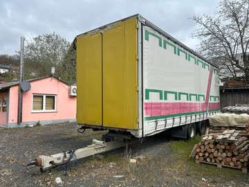 Gleich 18000  Anhänger Pritsche+Plane