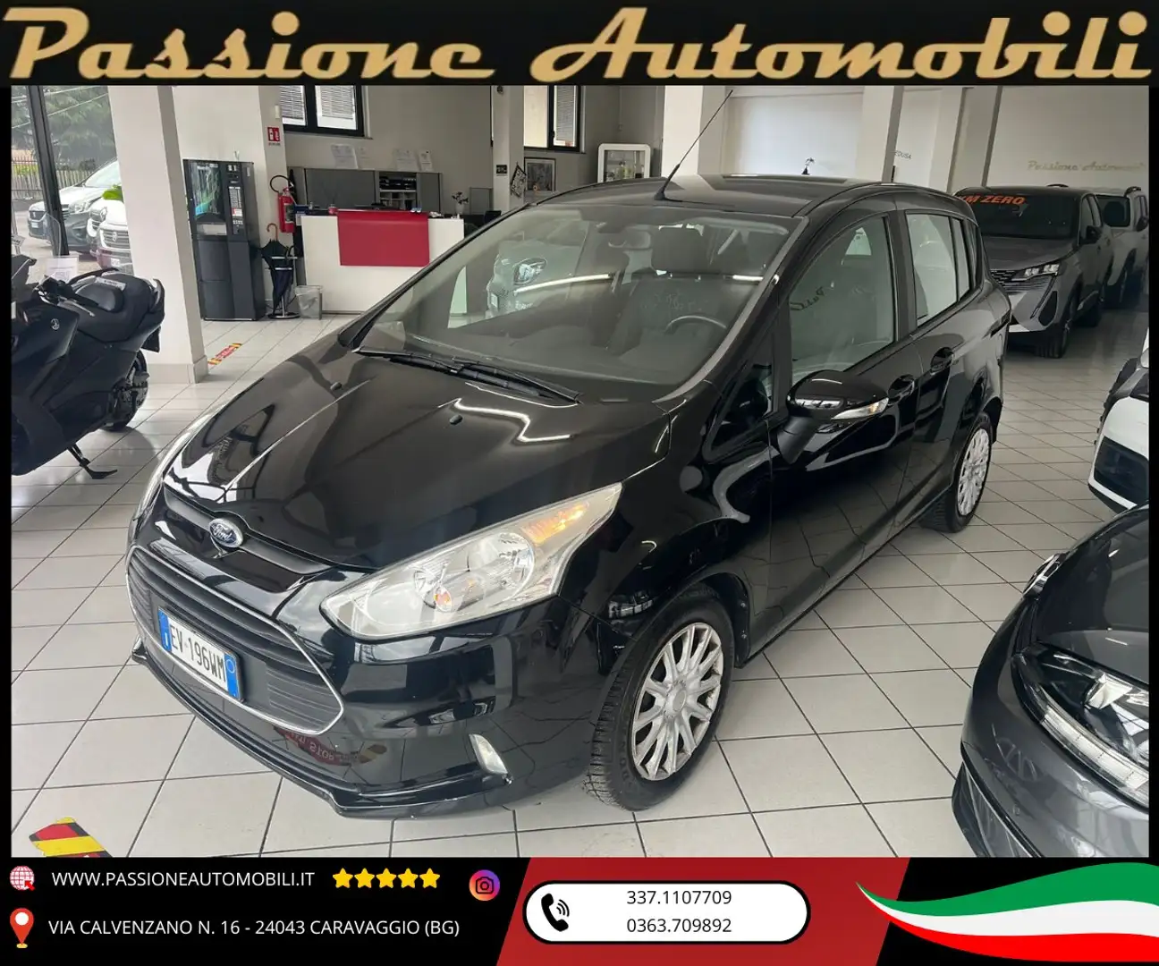 Ford B-Max B-Max 1.5 tdci Business 75cv Nero - 1