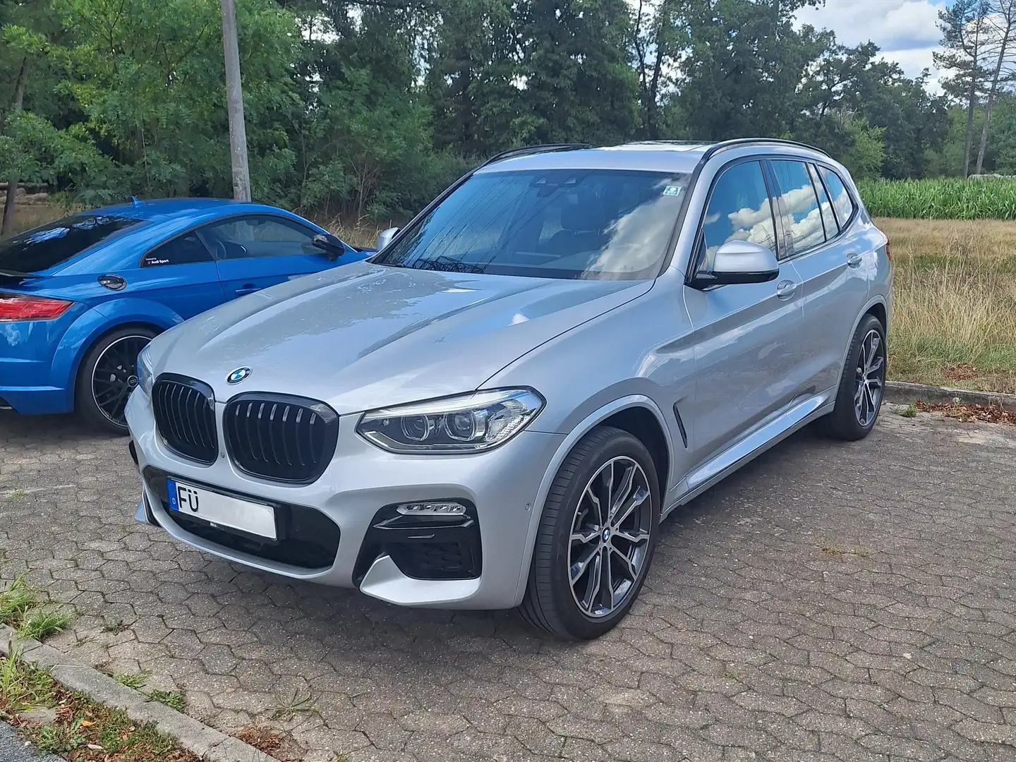 BMW X3 M X3 Diesel M40d Argintiu - 1