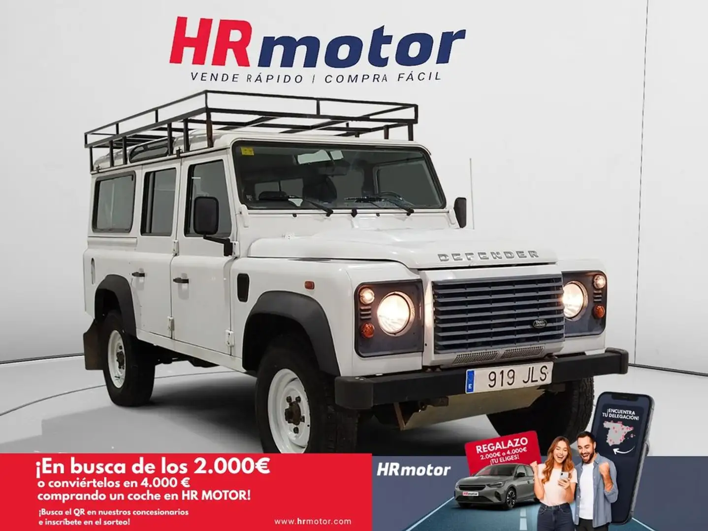 Land Rover Defender SW 110 TD4 E Blanco - 1