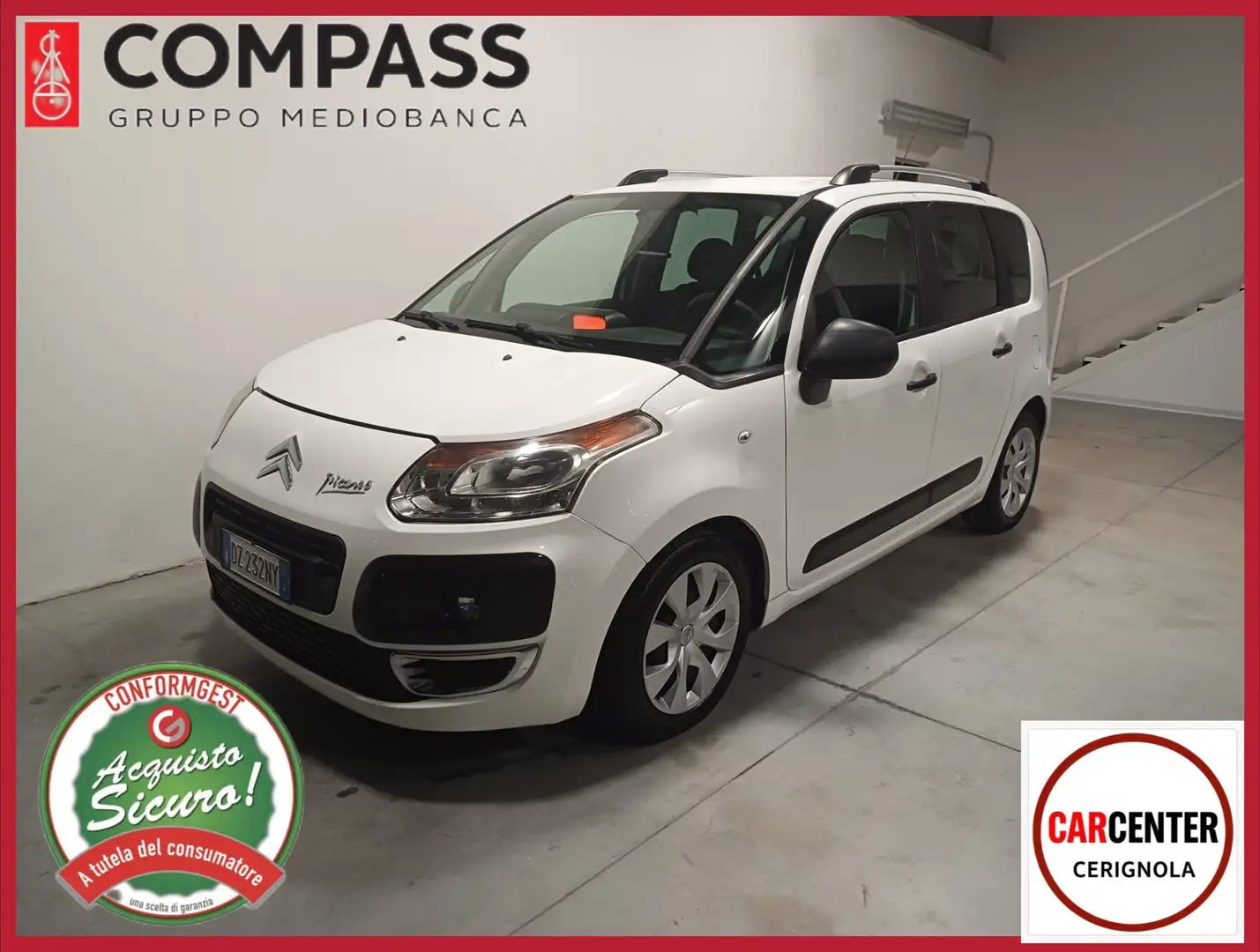 Citroen C3 Picasso C3 Picasso 1.6 HDi 90 airdream Perfect Blanc - 1