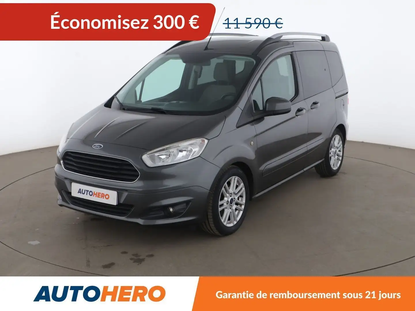Ford Tourneo Courier 1.0 EcoBoost Titanium Gris - 1