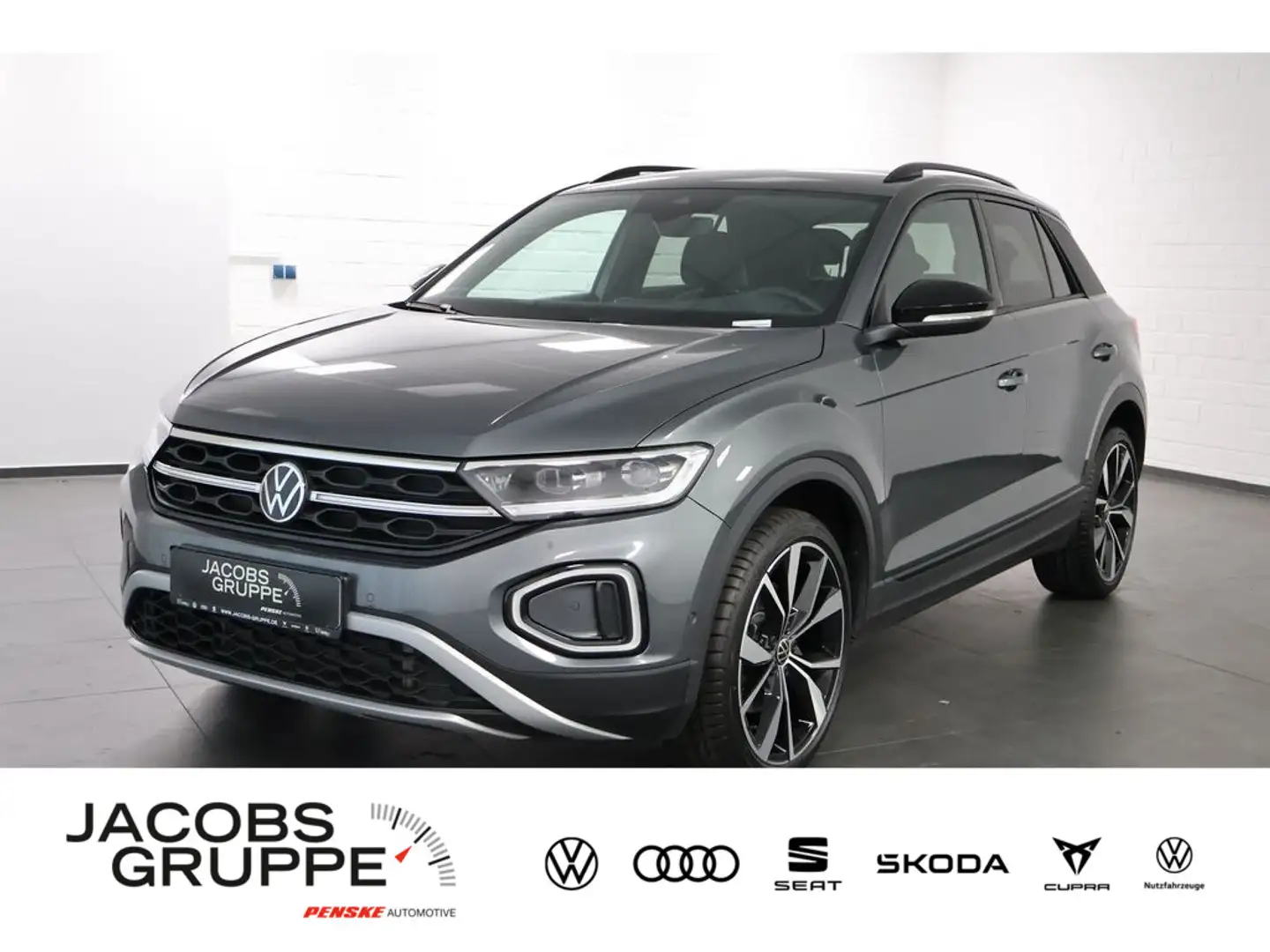 Volkswagen T-Roc 2.0 TDI Style "Black Style" DSG,Navi,Ma Grau - 1