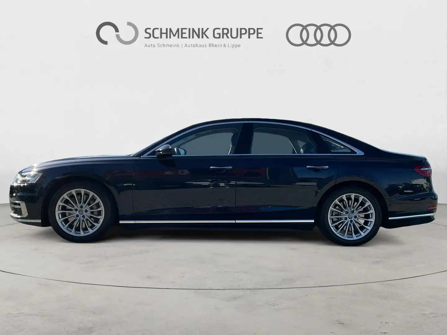Audi A8 55 TFSI quattro Vollleder Massage 360° B&O Blau - 2