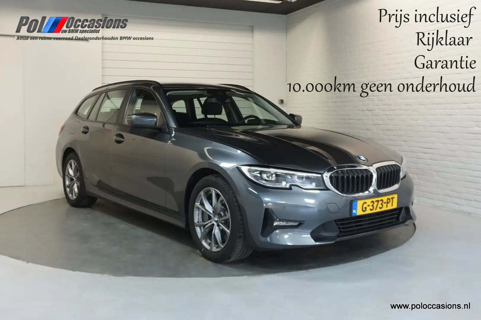 BMW 330 3-serie Touring 330i Dealeronderh | Navig | Leder Grigio - 1