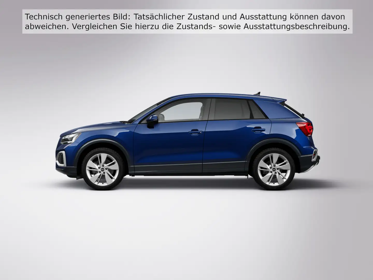 Audi Q2 35 TDI advanced Matrix*CarPlay*AHK*RFK*Sound* Blau - 2