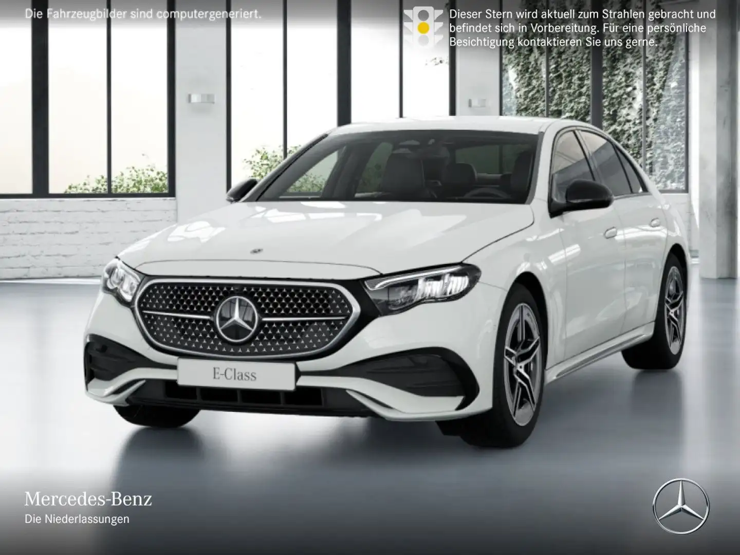 Mercedes-Benz E 200 AMG 360° Burmester Distr+ LED Night PTS 9G Weiß - 2