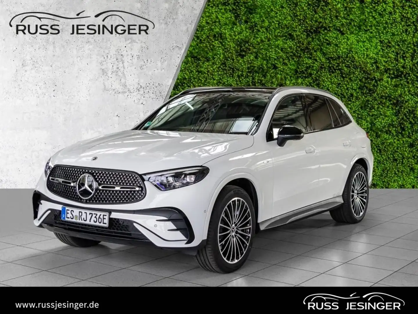 Mercedes-Benz GLC 300 e 4M AMG Line *AHK*360*Memo*Pano*DigiLi* Blanc - 1