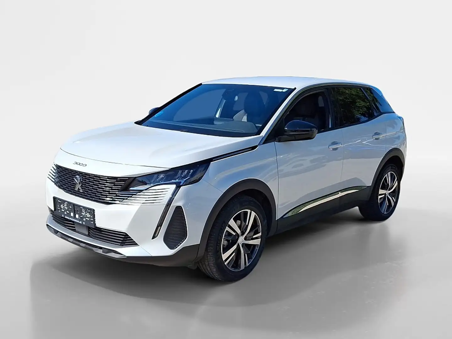 Peugeot 3008 Hybrid 136 E-DCS6 Allure Aut. Blanc - 1