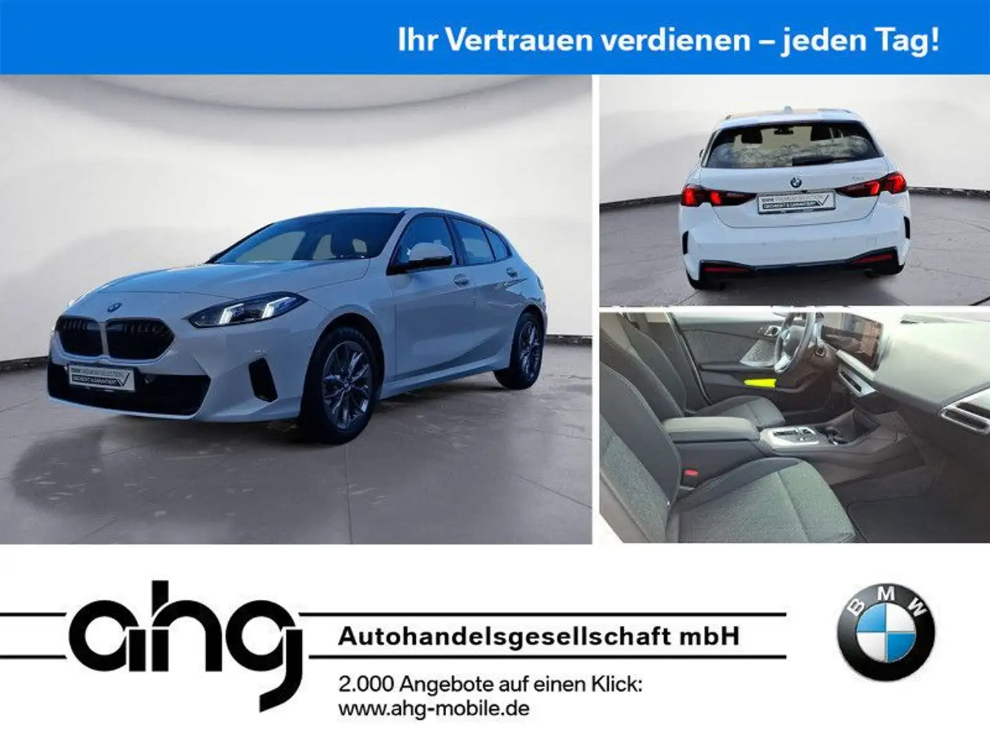 BMW 120 Steptronic Klimaaut. Komfortzugang AHK Weiß - 1