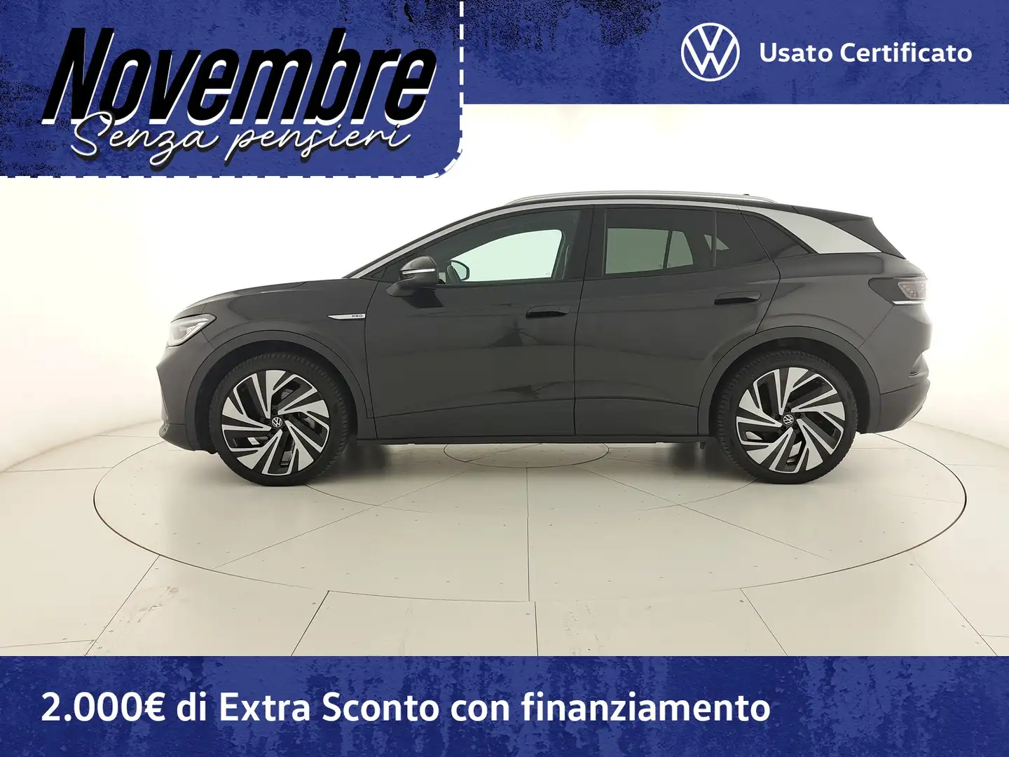 Volkswagen ID.4 77 kwh pro performance 204cv Grigio - 2