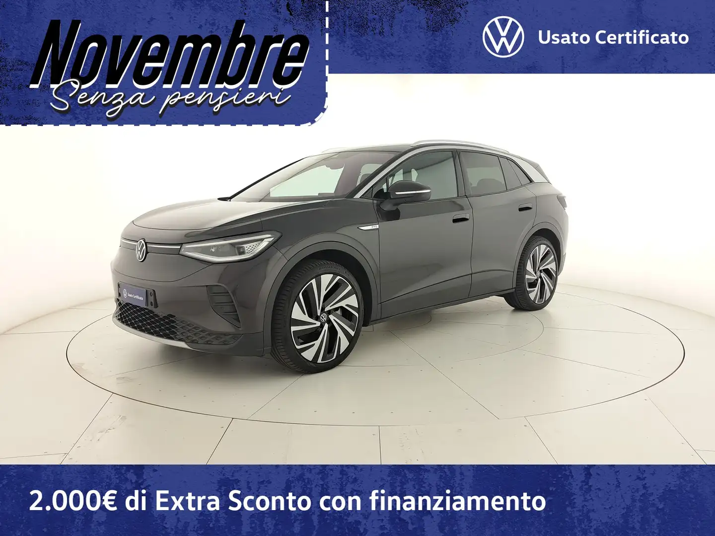 Volkswagen ID.4 77 kwh pro performance 204cv Grigio - 1