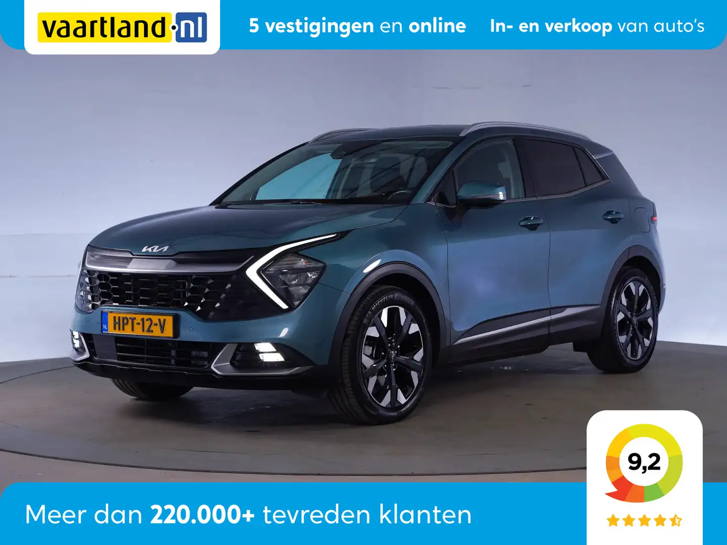Kia Sportage 1.6 GDi PHEV AWD DynamicLine [ LED Navi Camera ] Grün - 1