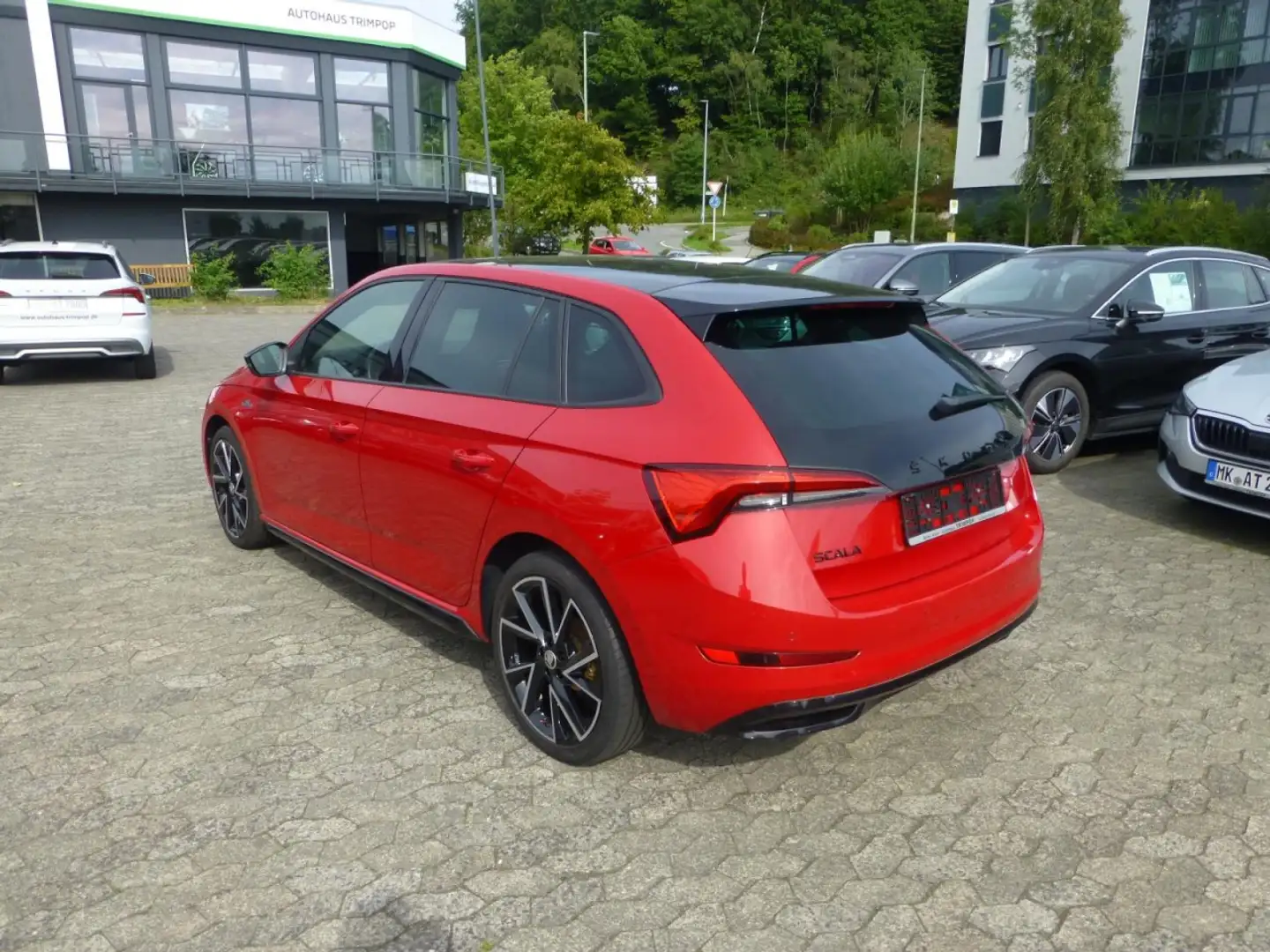 Skoda Scala 1.5 TSI Monte Carlo NAVI KLIMA PANO LED Klima Rot - 2