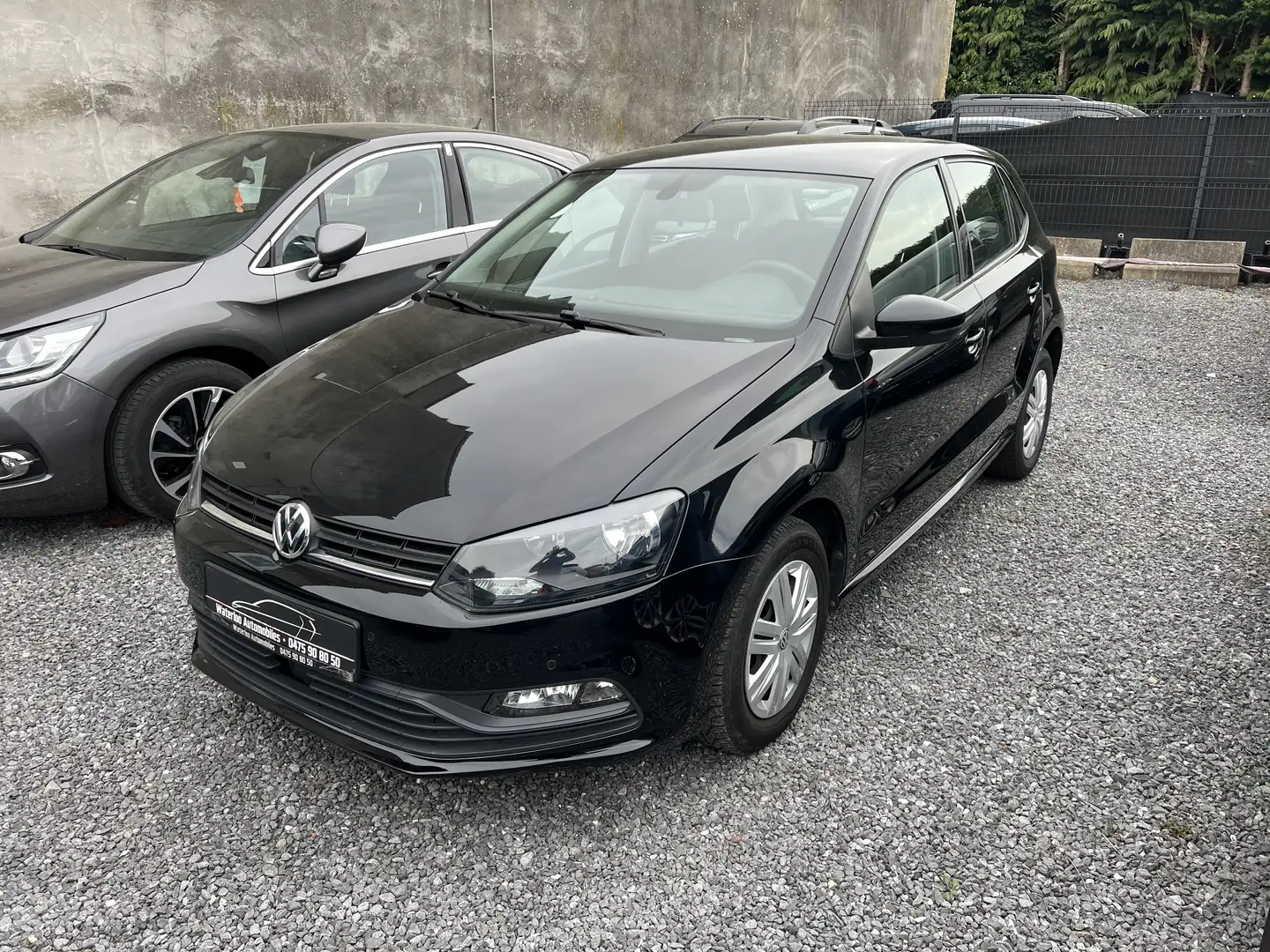 Volkswagen Polo 1.0i Comfortline BMT Airco,Garantie 1 An. Noir - 1