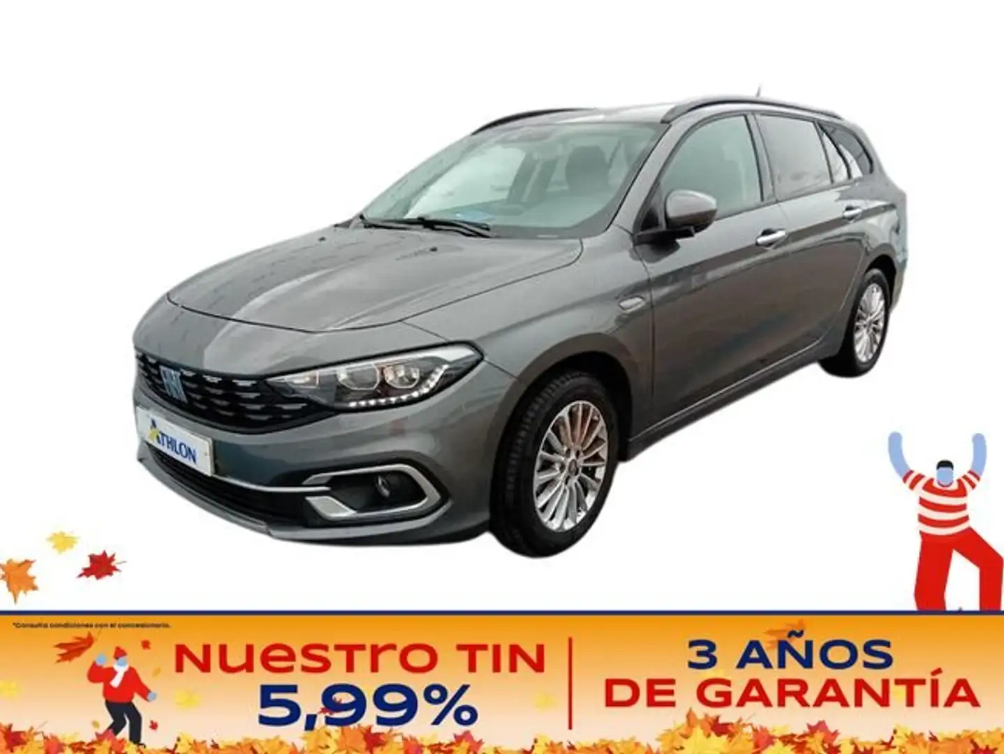 Fiat Tipo SW 1.6 Multijet Life 95KW Marrón - 1