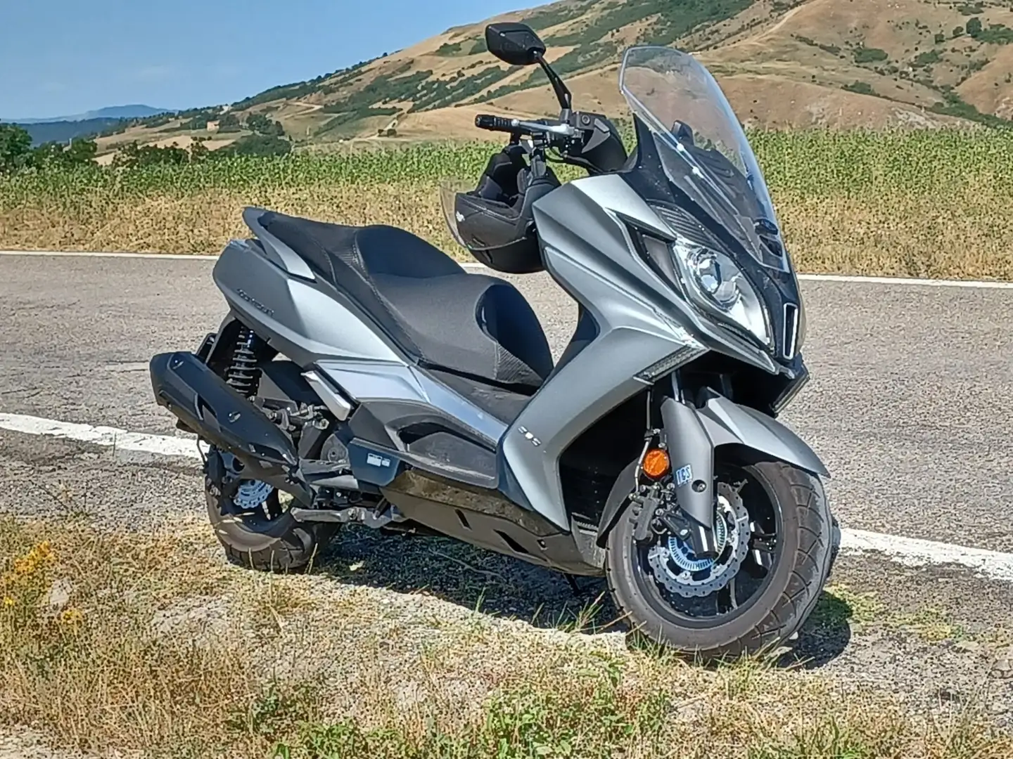 Kymco Downtown 350i tcs Argent - 1