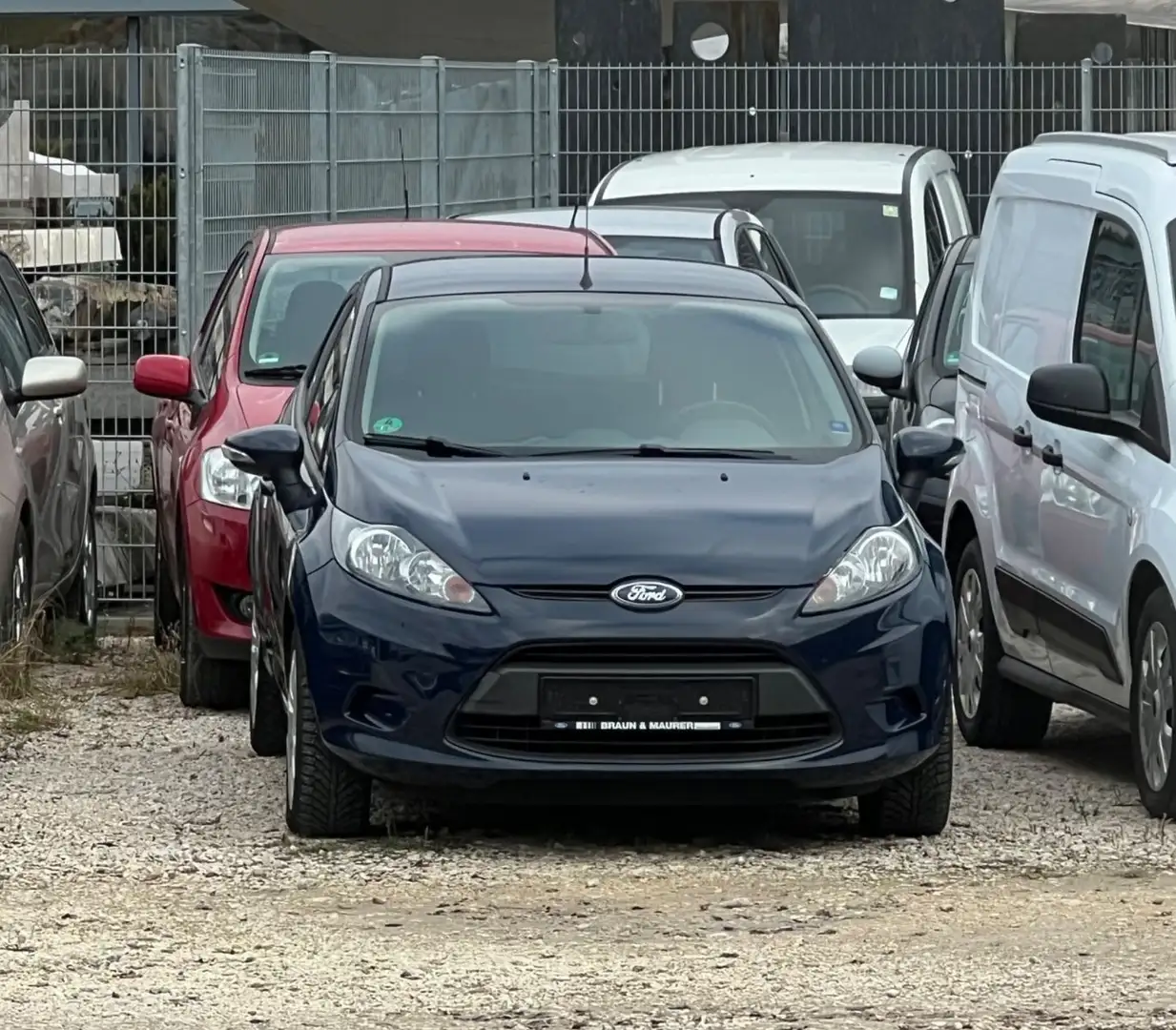 Ford Fiesta 1.25L 16V Trend * Klima * 53 Tkm. ! Blau - 1