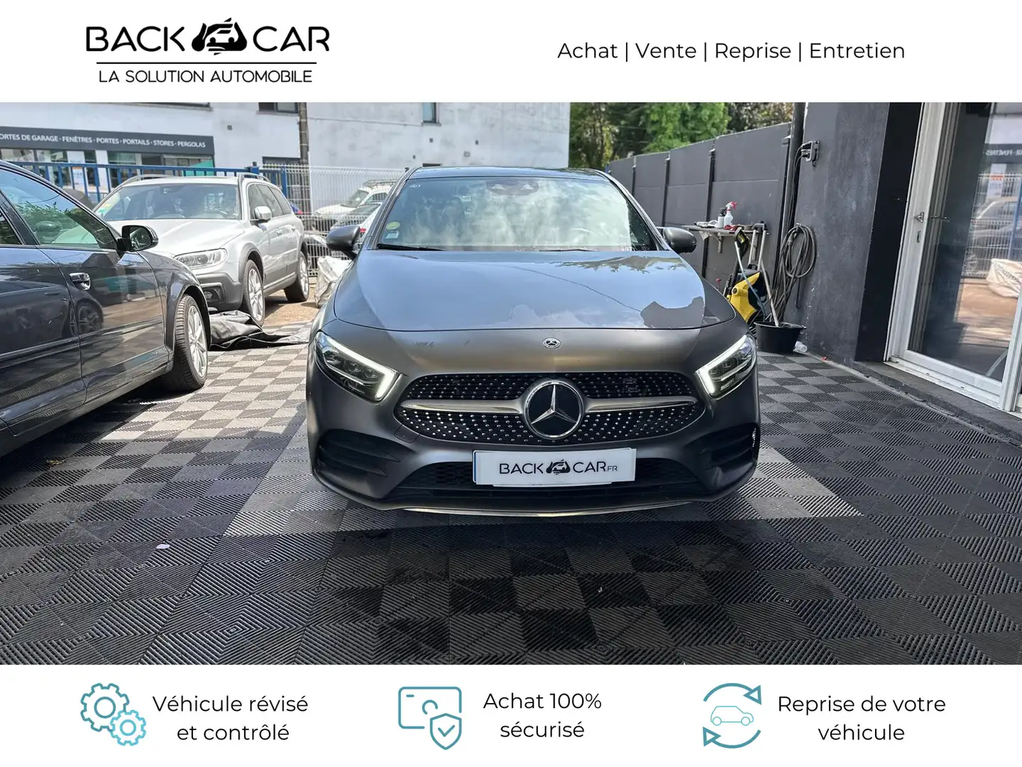Mercedes-Benz A 220 220 d 8G-DCT AMG Line Grijs - 2