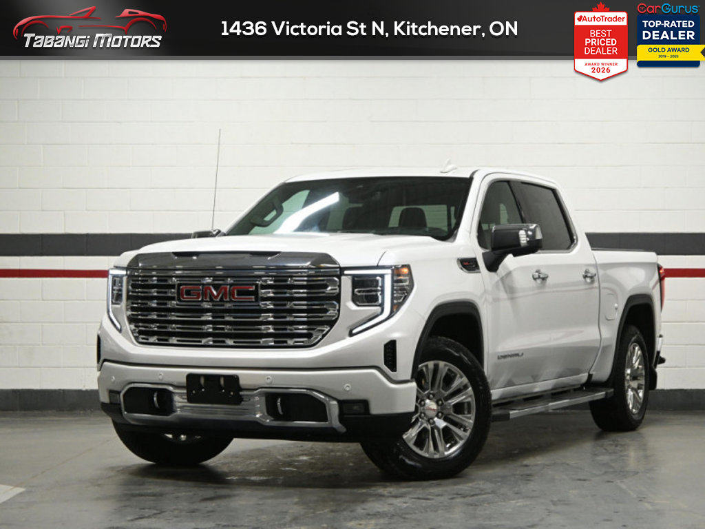 2024 GMC Sierra 1500 Denali No Accident BOSE 360CAM Sunroof Vented Sea