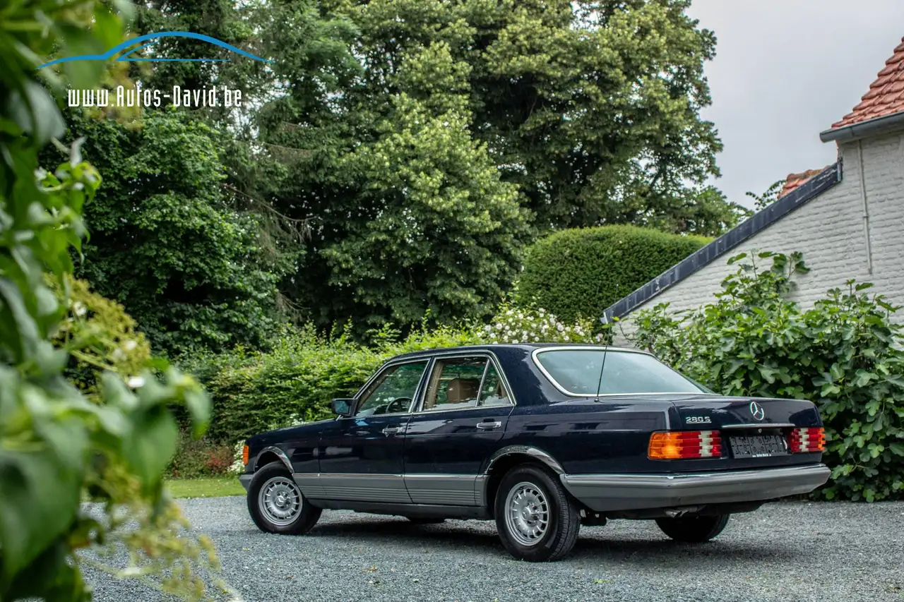 Mercedes-Benz 280 S 2.8 Benzine W126 / OLDTIMER / HISTORIEK / LEDER, foto 2