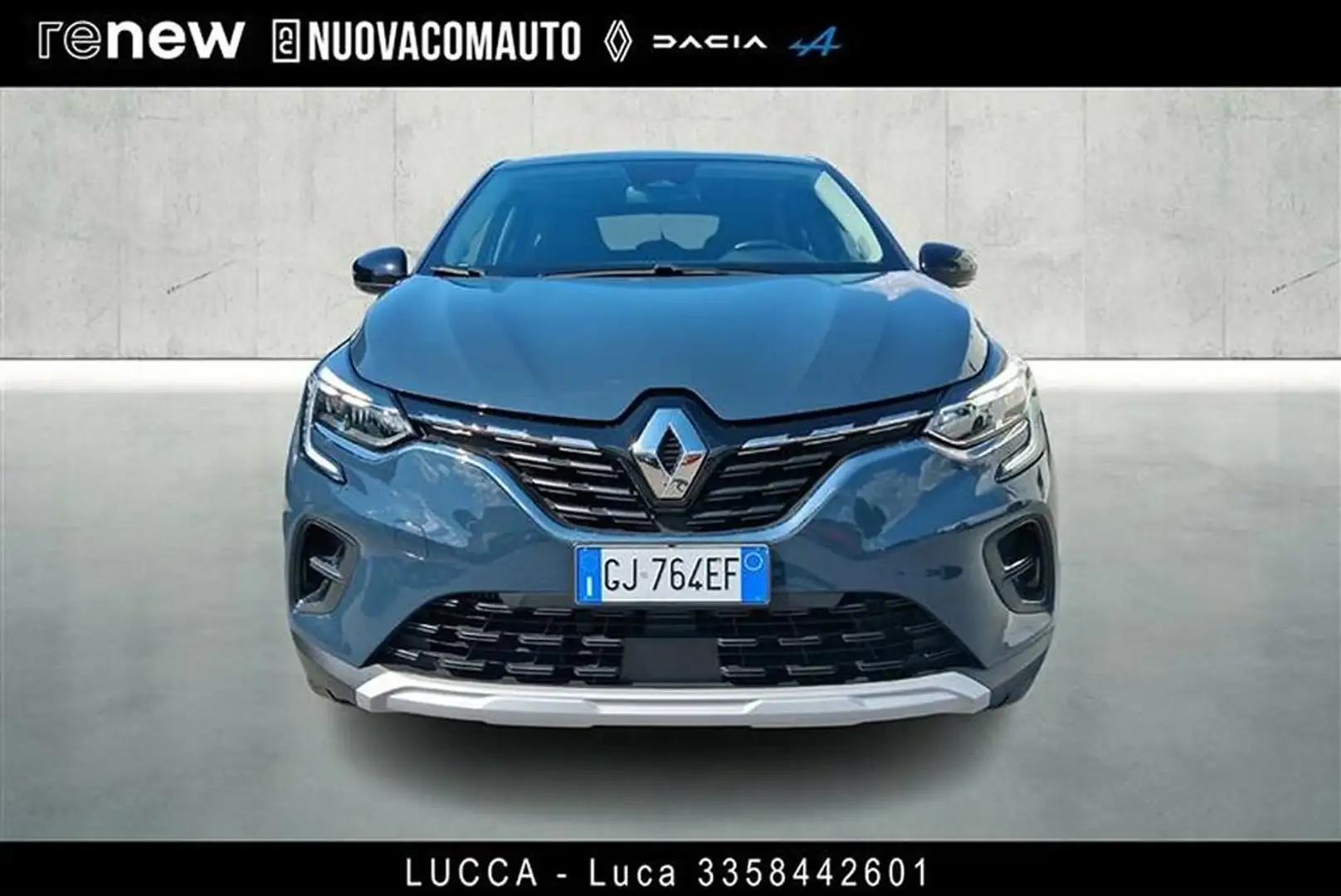 Renault Captur 1.0 tce Intens Gpl 100cv my21 Blu/Azzurro - 2