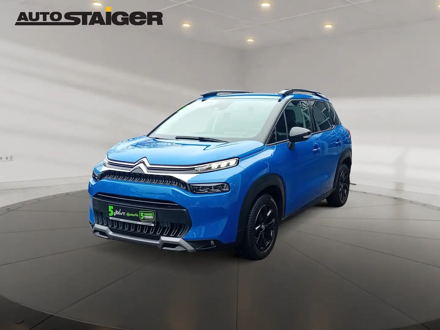 Citroen C3 Aircross 110 Shine Navi+Fernlichtass.+KlimaA Blau - 2