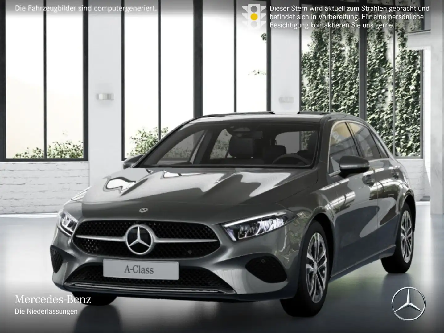 Mercedes-Benz A 200 PROGRESSIVE+PANO+LED+KAMERA+7G Grau - 2