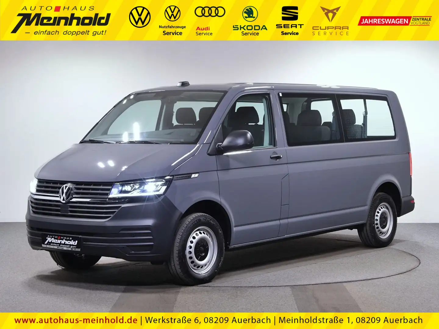 Volkswagen T6.1 Kombi LR 2.0 TDI,LED, AHK, Kamera, EPH, GRA Grau - 1