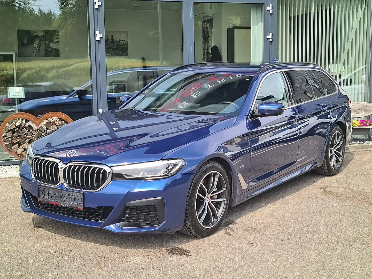 BMW 530 d 48 V Touring xDrive Aut. Blauw - 2